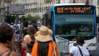 Visite touristique bus RTM 83 Marseille - Du fort Saint jean à Vallon des Auffes