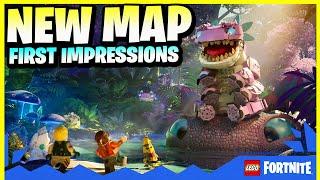 LEGO FORTNITE NEW MAP! First Impressions Of New Update Live!