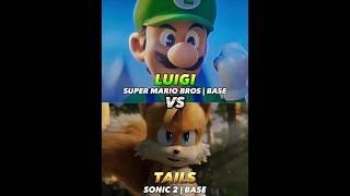 Luigi Vs Tails | #edit #mario #vs #sonic #shorts #fyp #mariobros #mariomovie #youtubeshorts