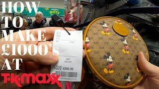 HOW TO MAKE THOUSANDS AT TKMAXX - TJMAXX | COME THRIFTING WITH US | TKMAXX SHOPPING UK