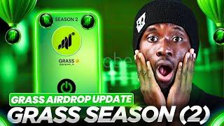 Grass Airdrop فصل دوم (2) - به روز رسانی لیست Grass Airdrop!