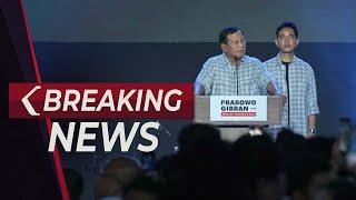 BREAKING NEWS - Pidato Prabowo-Gibran di Istora Senayan Tanggapi Hasil Quick Count Pilpres 2024