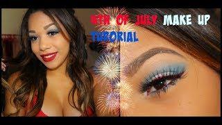 FOURTH OF JULY MAKEUP TUTORIAL