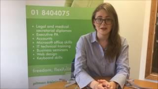 Meet Amy | Office Skills Diploma | Swords