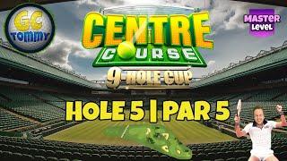 Master, QR Hole 5 - Par 5, ALBA - Centre Course 9-hole cup, *Golf Clash Guide*