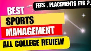 ALL SPORTS MANAGEMENT COLLEGE REVIEW IN ONE VIDEO 