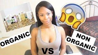 Organic vs Nonorganic FACIAL ingredients COMPARISON (REUPLOAD)