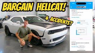 I bought the cheapest Challenger Hellcat in the USA, and it's been in 4 accidents!