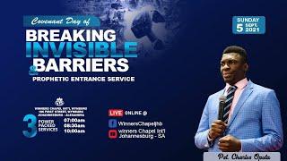 WINNERS CHAPEL INT'L JOHANNESBURG - COVENANT DAY OF BREAKING INVISIBLE BARRIERS