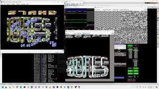 C64 Demos peek - Fast any direction bitmap scrolling