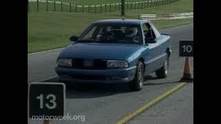 Motorweek 1992 Oldsmobile Achieva SCX Road Test