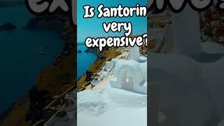 Is Santorini very expensive ️    Is Santorini worth it ?   #Santorini #TravelTip