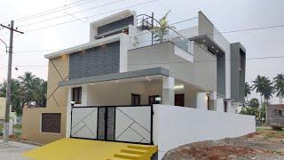 ️ Modern 3BHK House @pollachi  99436 71311 | 3.80 Cent | North Facing #houseforsaleinpollachi