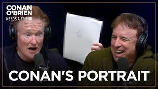 Kevin Nealon Draws A Picture Of Conan | Conan O'Brien Needs A Friend