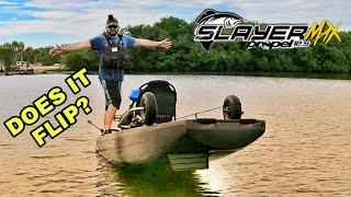 Crazy STABILITY test Native Watercraft Slayer Propel MAX 12.5 does it FLIP?