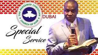 RCCG GAP Dubai SPECIAL SERVICE With SATGO Pastor Boniface Okenwa