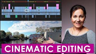 SECRETS to CINEMATIC B-ROLL editing for beginners! Filmed once, edited 3 WAYS  | Tutorial