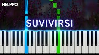 Suvivirsi | Helppo Piano Tutorial | Hyvää kesää 