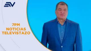 Rafael Correa presentó a la denominada Liga Azul en 2023 | Televistazo | Ecuavisa