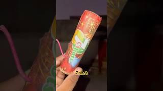 7 shot testing | Skyshot #fireworks #crackers #crackerstesting#skyshot #firecracker #delhi #ytshorts