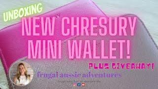 NEW Chresury Mini Cash Wallet Review and Giveaway! Australian Cash Envelope Budget System