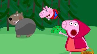 Little Red Riding Hood | Funny Peppa Pig Try Not To Laugh Episode 17