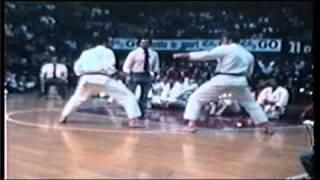 Shotokan European Championships Milano 1976 with Sven-Ole Thorsen