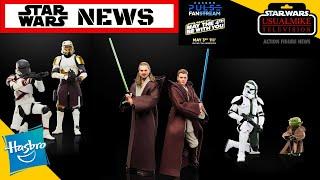 STAR WARS ACTION FIGURE NEWS MAY THE 4TH BE WITH YOU ACTION FIGURE REVEALS!!!