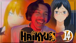 BOYS WILL BE BOYS!! Haikyuu Episode 14 REACTION!