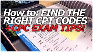 LOOK UP 2021 CPT CODES | CPC EXAM TIPS FOR MEDICAL CODING!! 