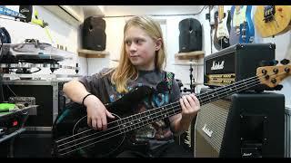 Can't Stop - Red Hot Chili Peppers Bass Cover By 11 Year Old Burt