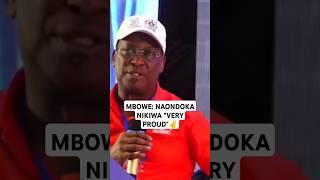 MBOWE: NAONDOKA NIKIWA "VERY PROUD" #chadema #lissu #mbowe #breaking #globaltv