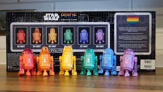 STAR WARS Disney Pride Collection DROID FACTORY Action Figure Set 2023 | Unboxing And Review!