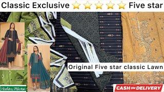 Five Star classic lawn Original | Super wholesale Rates | Hashim Fabrics