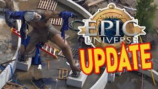 Epic Universe Construction Update | Major Progress In Super Nintendo World & More