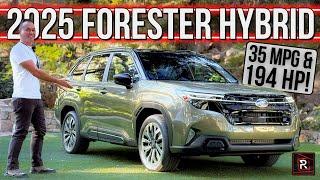 The 2025 Subaru Forester Hybrid Is A Long-Awaited Electrified Adventure SUV