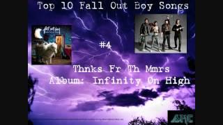 SMC - Top 10 Fall Out Boy Songs