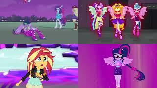 [MLP Equestria Girls Edition] THE END OF THE WORLD! SPARTA REMIX QUADPARISON