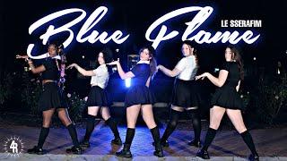 [KPOP IN PUBLIC] LE SSERAFIM (르세라핌) 'Blue Flame' | DANCE COVER | 4REIGN