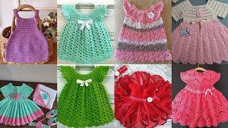 Crochet Baby Frock Design 2024/Crochet Handmade Baby Clothes