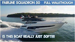 Fairline Squadron 50 | Full Walkthrough | The Marine Channel