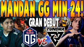 OG vs TUNDRA [BO1] - GRAN DEBUT "WISPER, 23SAVAGE vs NIGHTFALL, LORENOF" - BLAST SLAM I DOTA 2