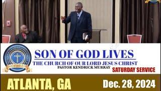 5th Weekend Fellowship Service Atlanta, Ga December 28, 2025