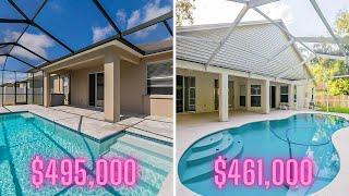 2 Pool Homes in Wesley Chapel Florida For Sale Under $500,000!!! - Living in Tampa Bay