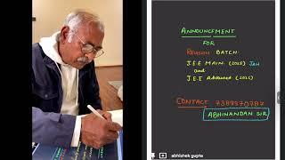 Announcement ! Revision Batch for IIT JEE Mains 2025 | IIT JEE ADVANCE 2025 |