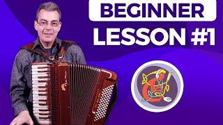 Irish Accordion Lesson #1 - [The Basics] Learn With Alan Kelly