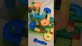 #unboxing 170 pcs. Funny Blocks  Marble race track ball block funnel slide brick toys #shorts #viral