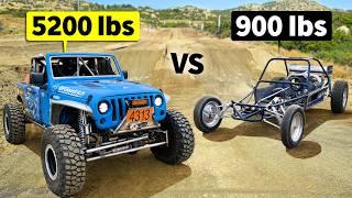 Methanol-burnin’ Old School Sandrail vs Ultra4 Racin’ Jeep Wrangler // THIS vs THAT Off-Road