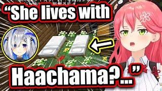 Miko Visits Kanata's House & Notices There're 2 Beds - New Holoserver Minecraft 【ENG Sub Hololive】