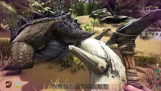 ARK: Survival evolede je capturer le carbonamis paparaseau et pterosor